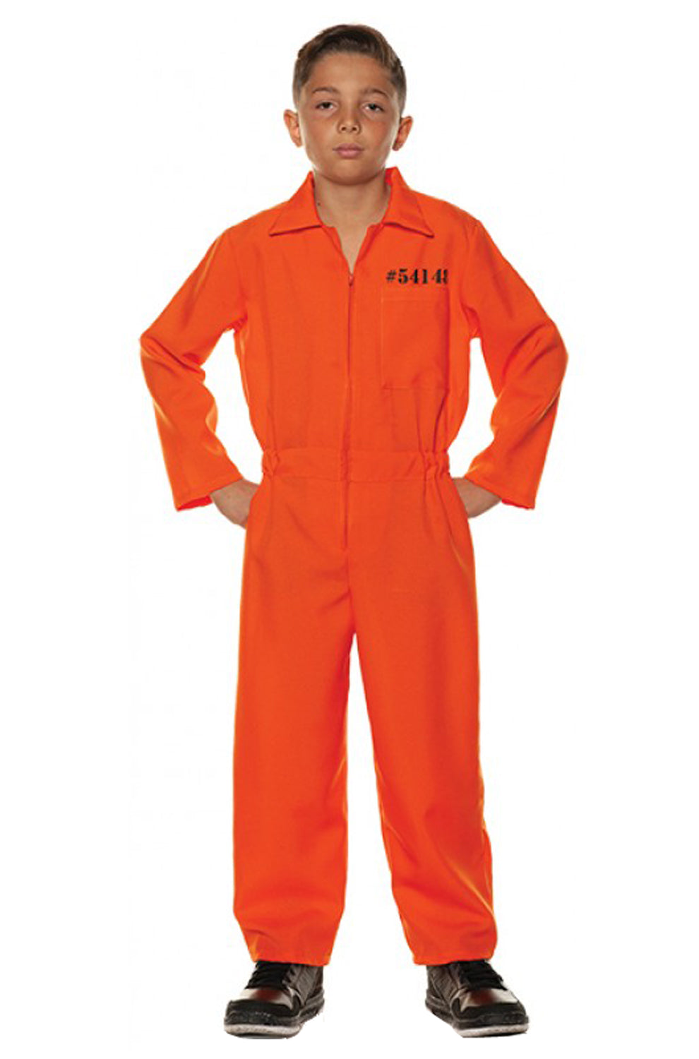 Prisoner Jumpsuit Costume - Child