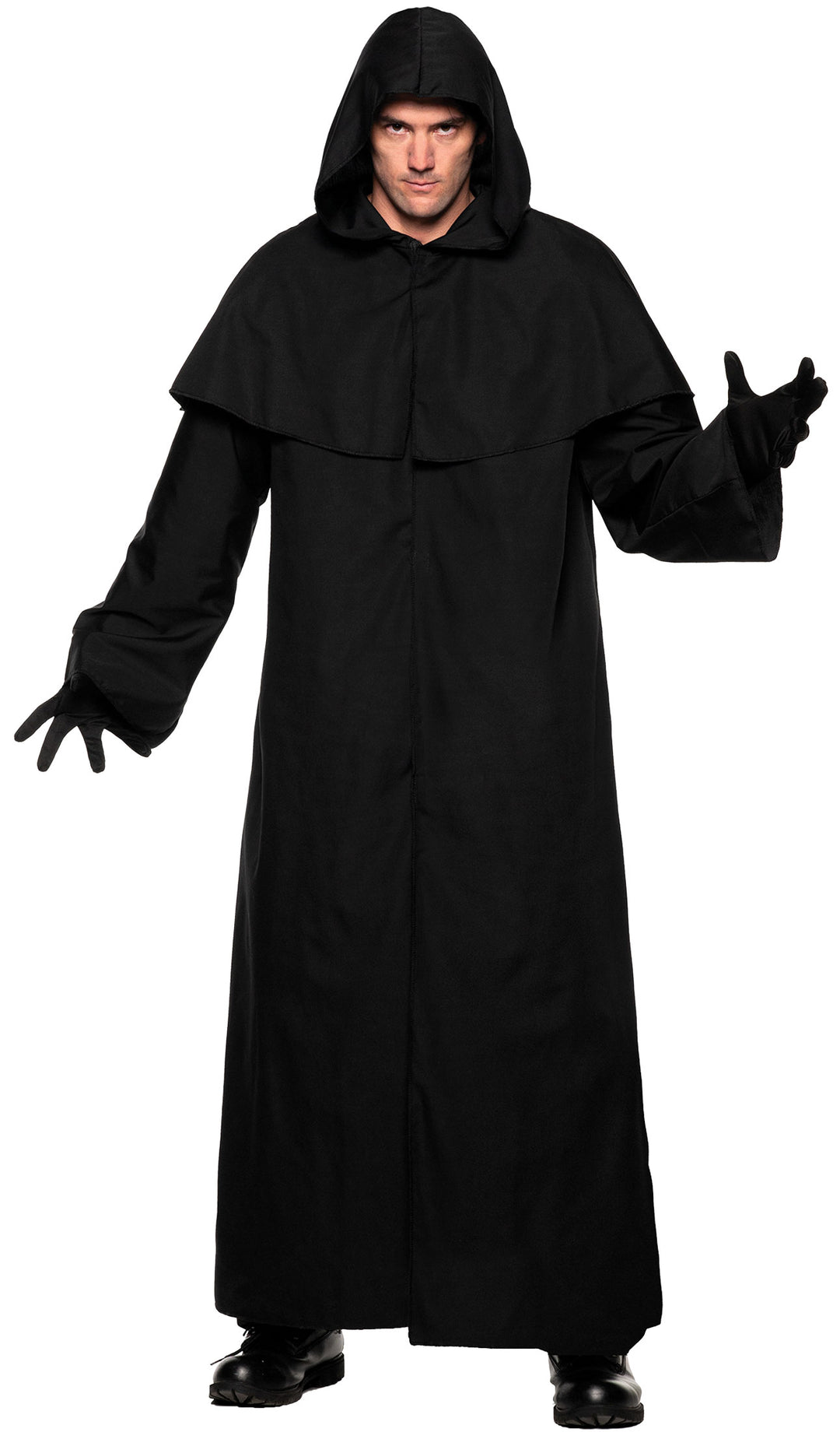 Hooded Black Horror Robe