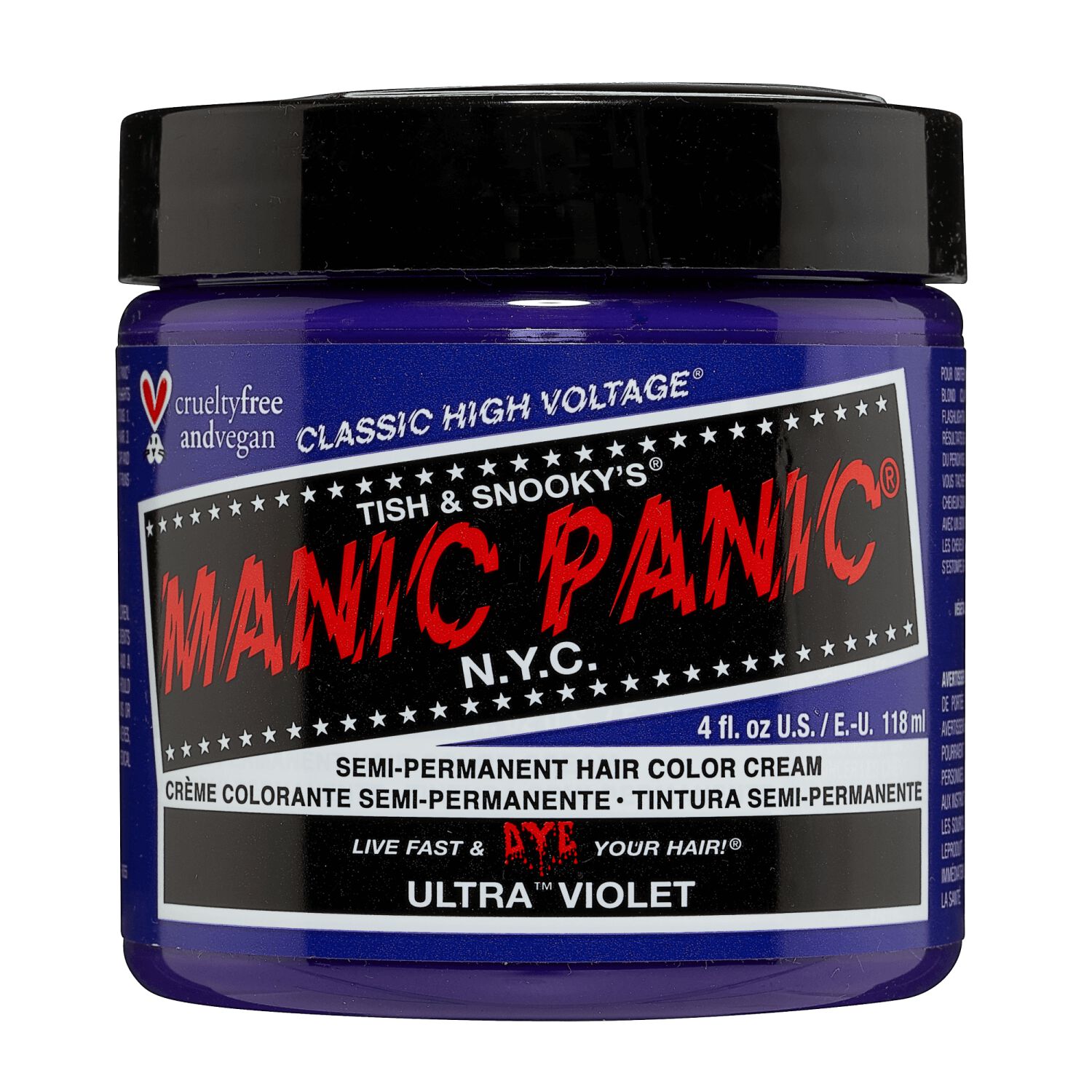 Manic Panic® Classic High Voltage Hair Color - Ultra Violet
