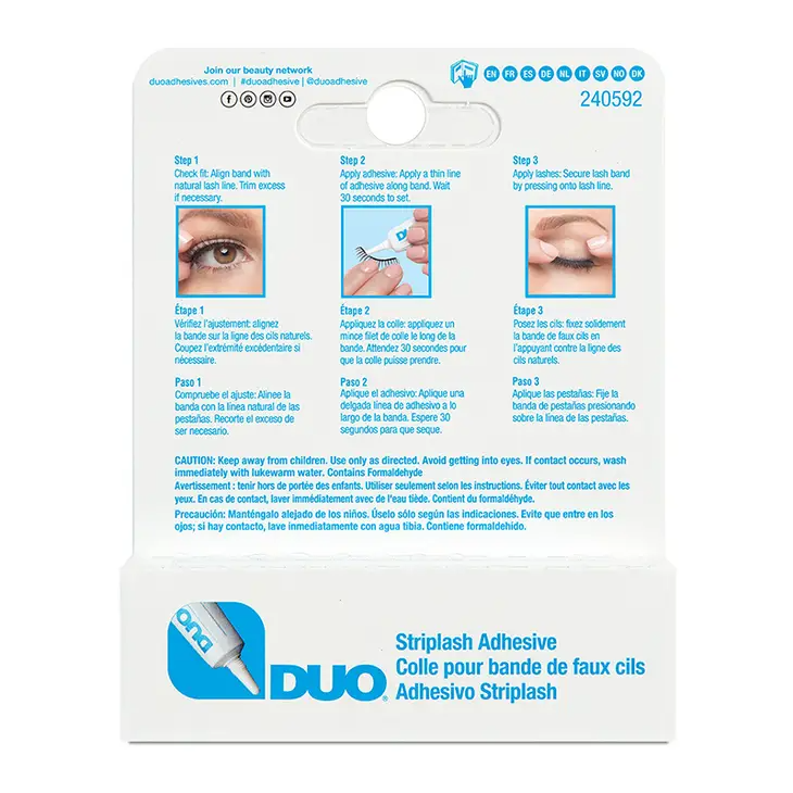 DUO Striplash Adhesive - Clear