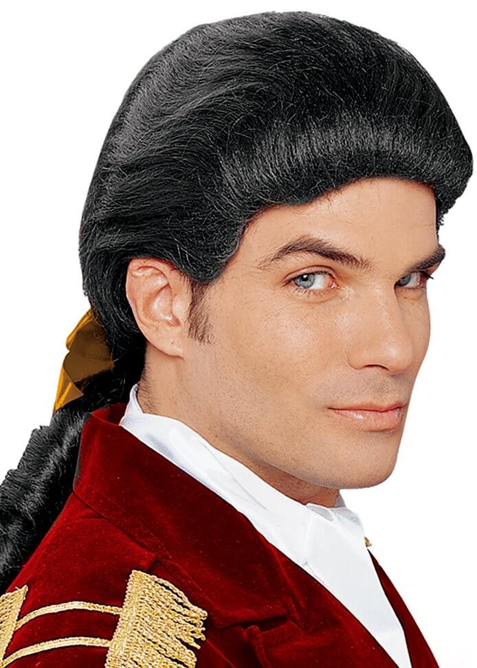 Duke Colonial Wig - Black