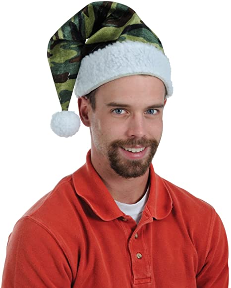 Camouflage Santa Hat