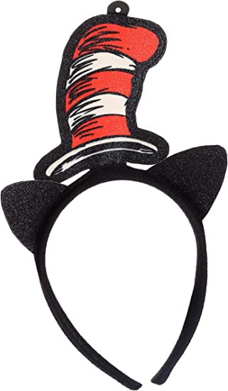 The Cat in the Hat Glittered Headband