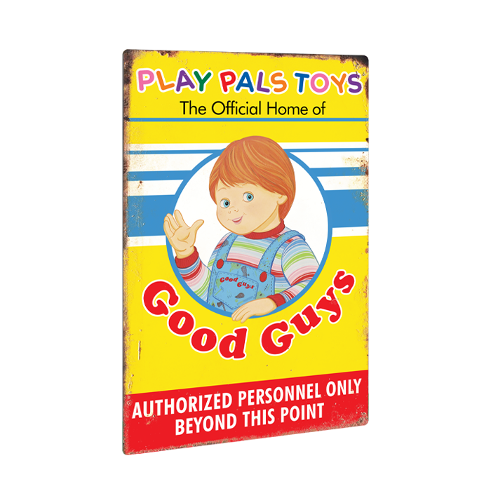 Child's Play 2 - Play Pals Metal Sign