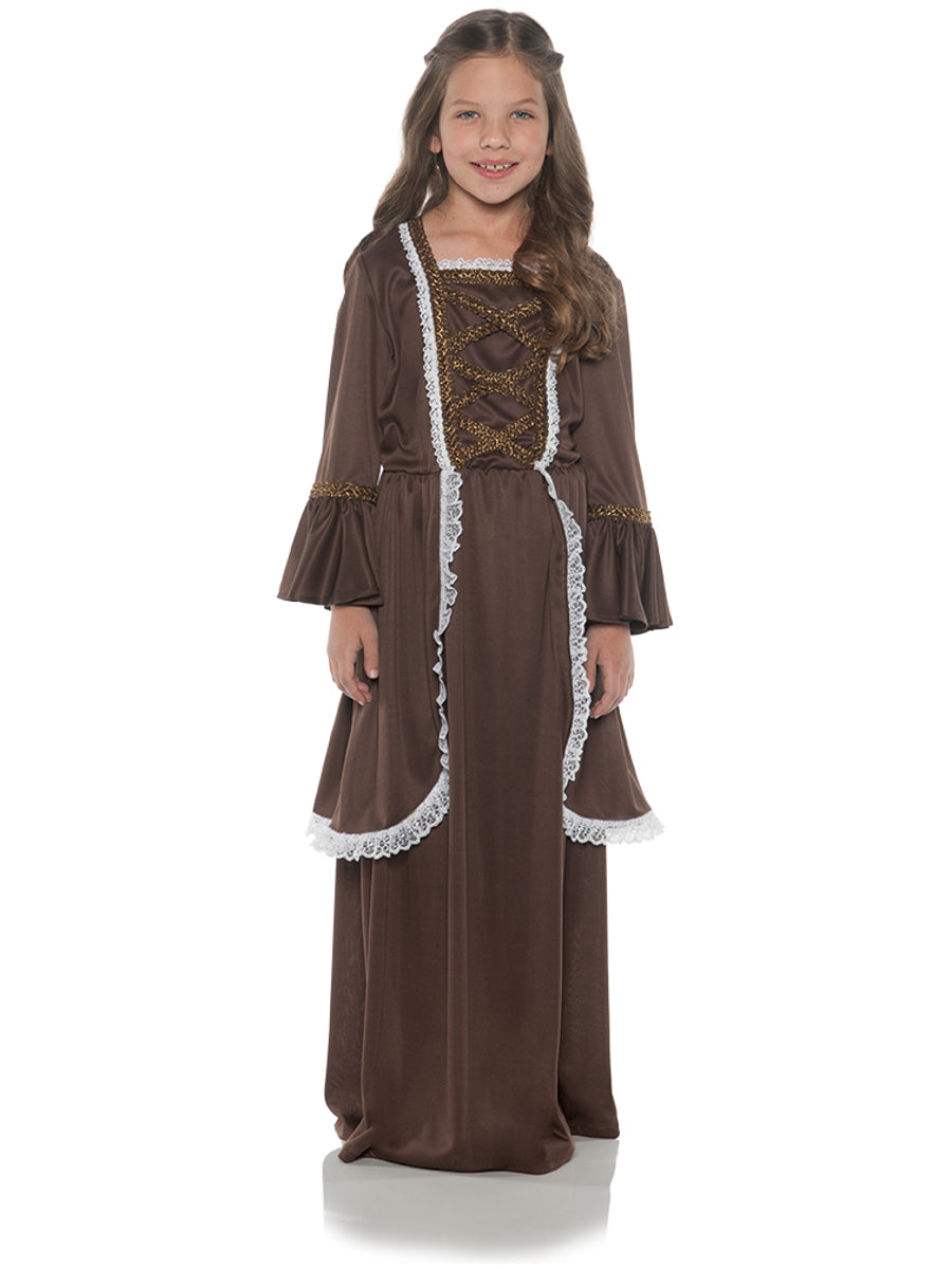 Colonial Girl Children's Costume