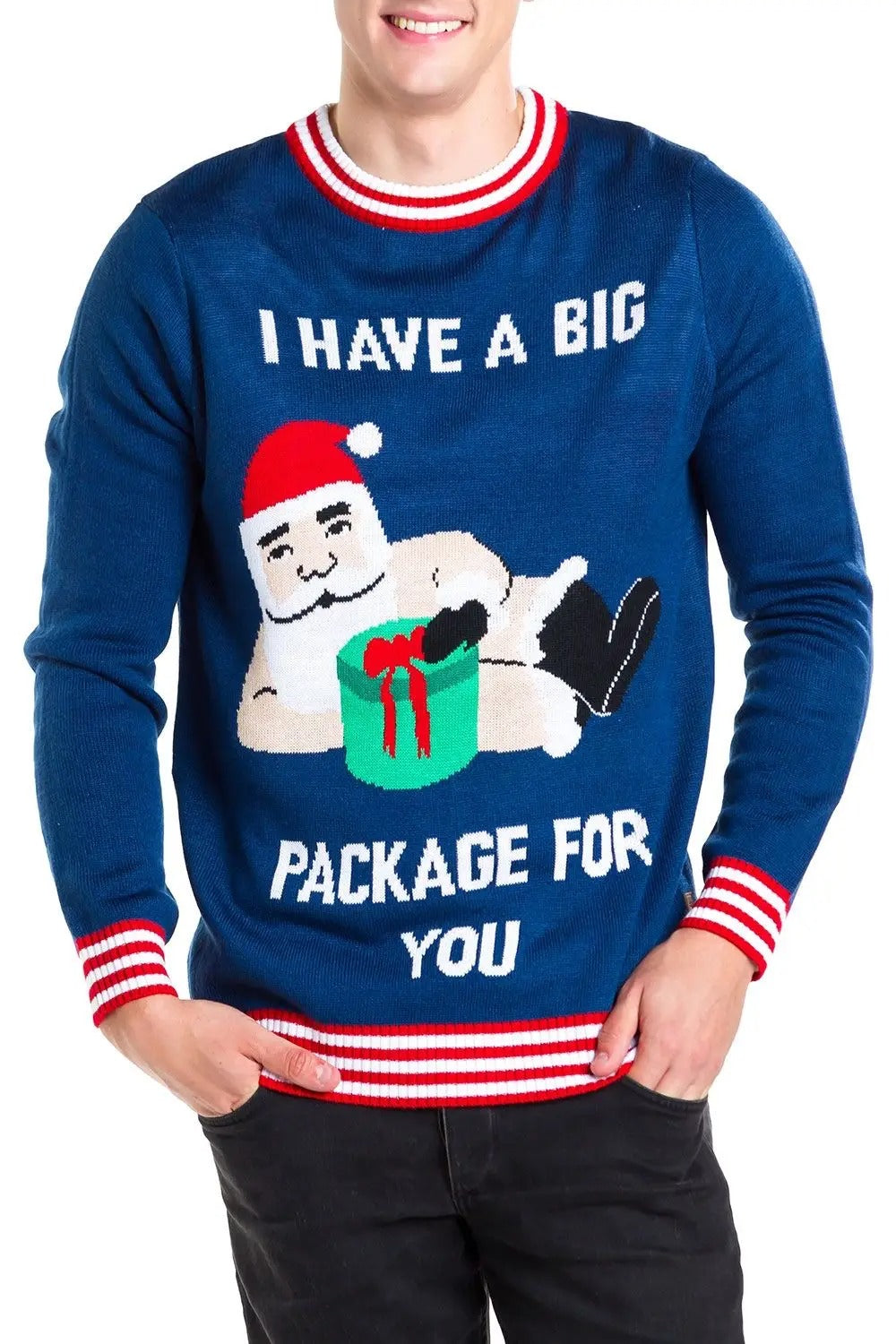 Santa's Package Christmas Sweater