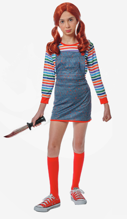 Evil Doll Girl Children's Costume