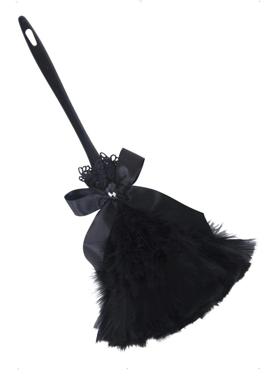 Black Feather Duster