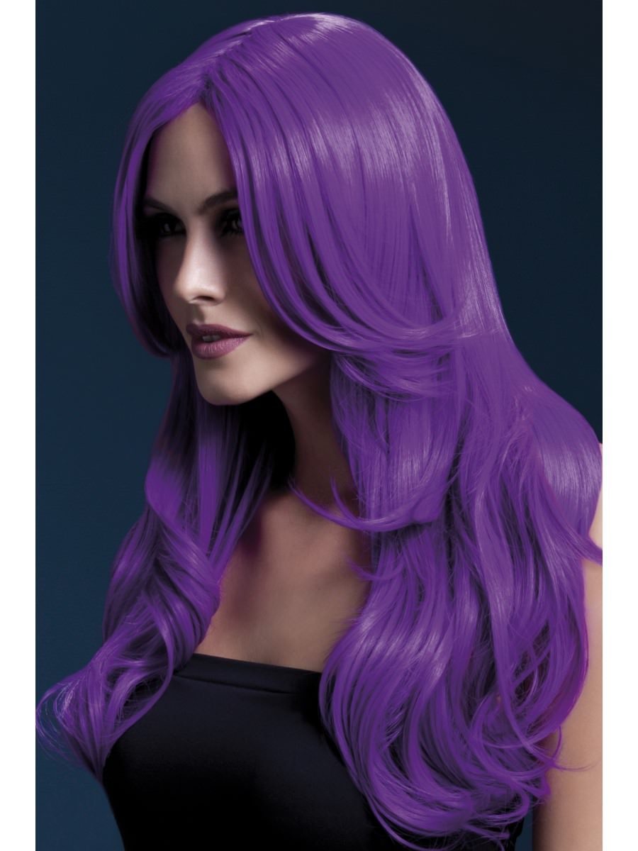 Khloe Wig - Neon Purple