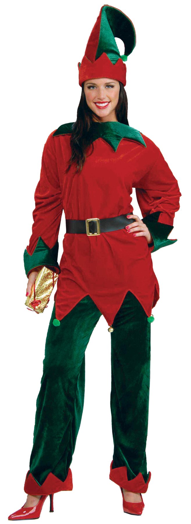Deluxe Santa's Helper Elf Adult Costume