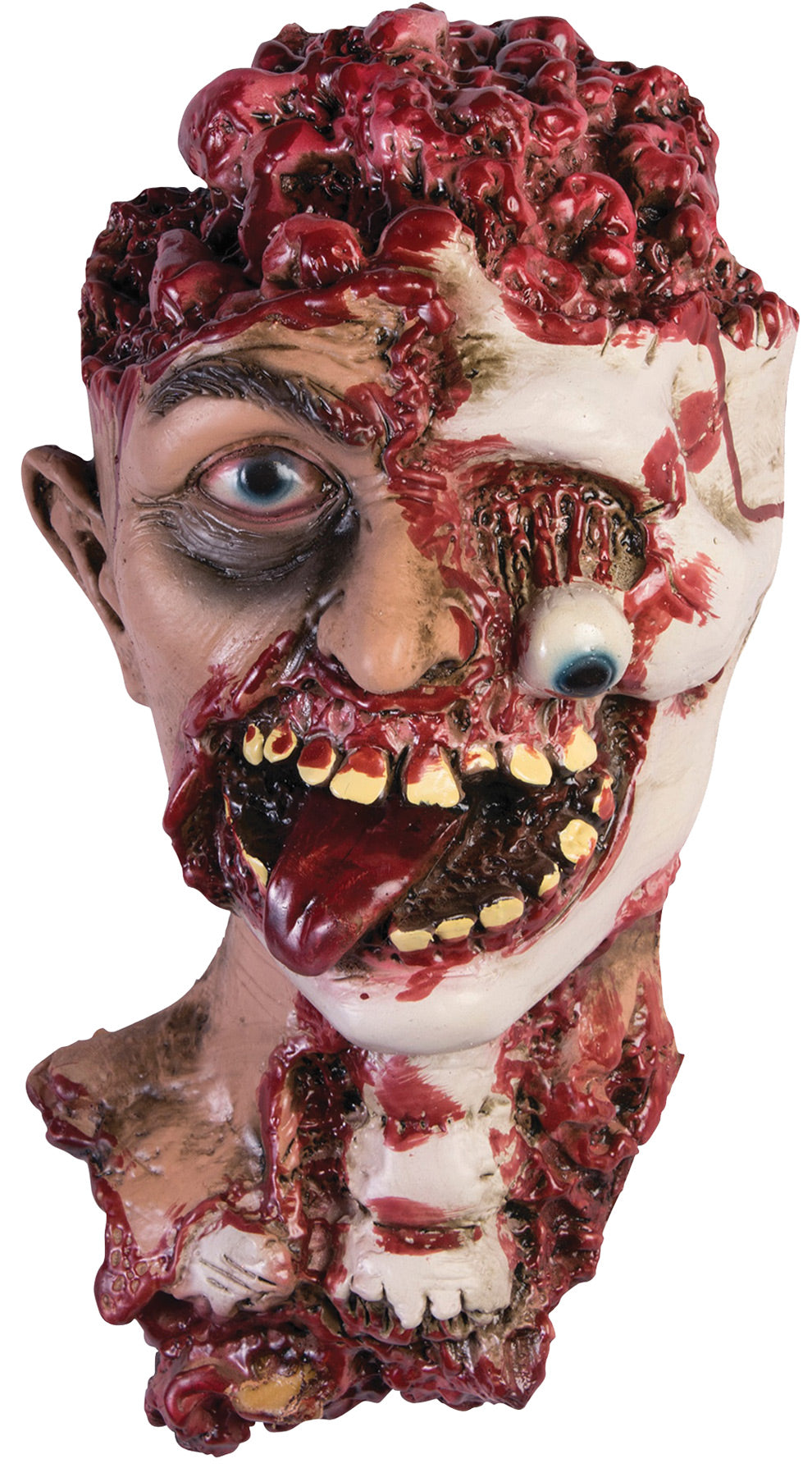 Rotten Zombie Head Prop