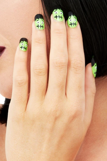 Frankenstein Nails