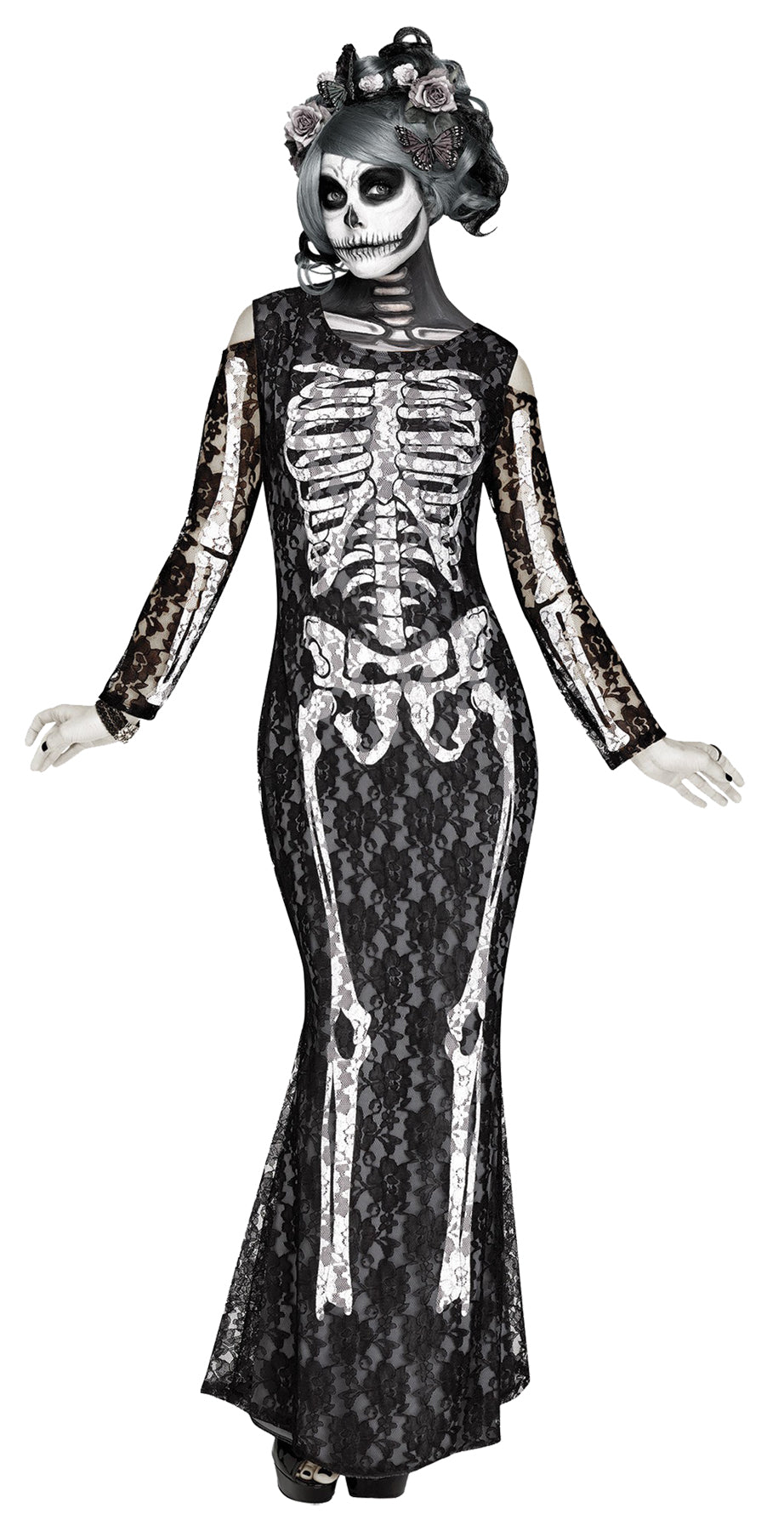 Lacy Bones Costume