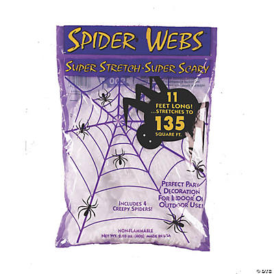 Spider Web Stretchy 50 Gr White