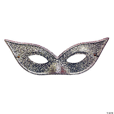 Harlequin Glitter Mask