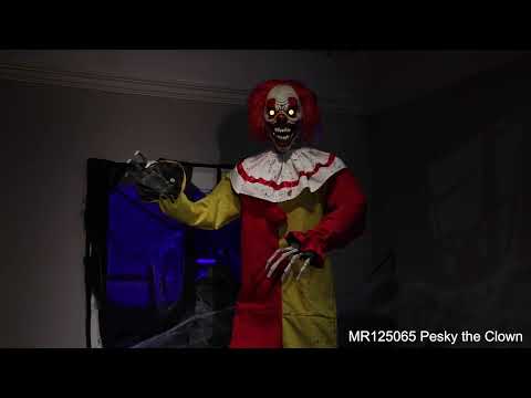Pesky the Clown Animated Prop