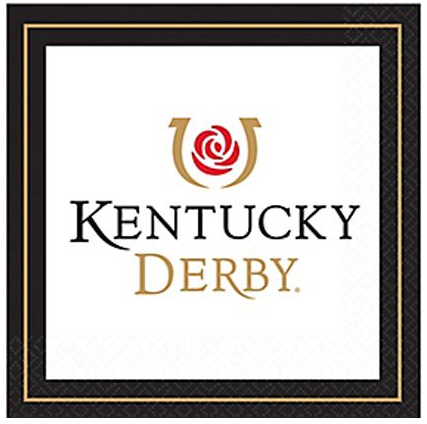 Kentucky Derby Icon Lunch Napkins 16/Pkg