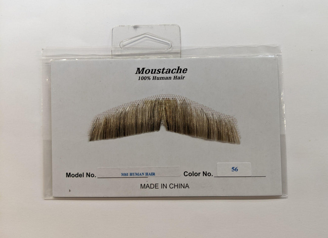 Human Hair Moustache M61