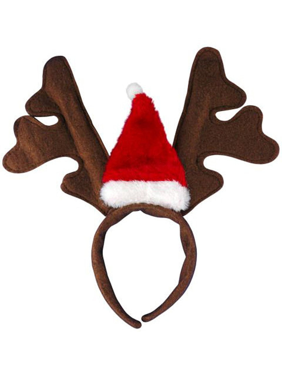 Reindeer Antlers with Santa Hat