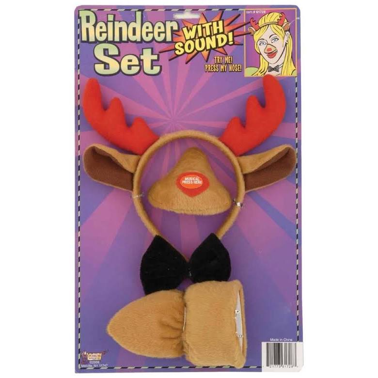 Reindeer Costume Kit with Sound