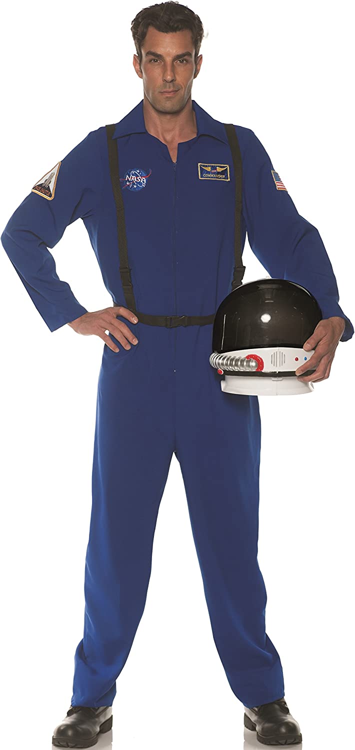 Blue Flight Suit Costume - Adult