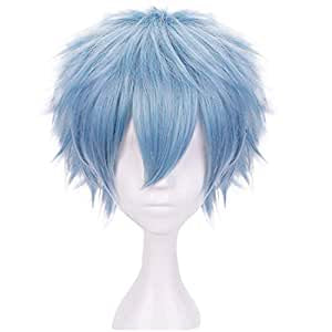 Blue Anime Wig