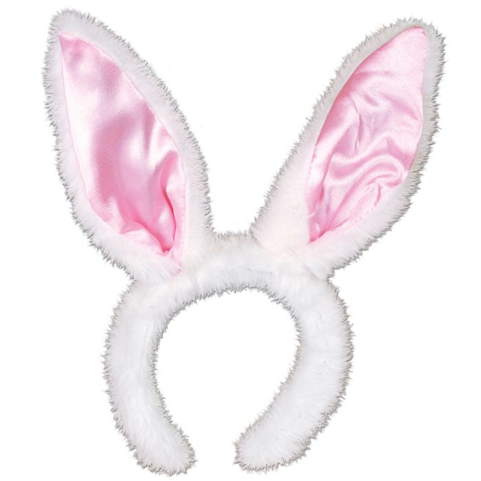 Deluxe Plush & Satin Bunny Ears