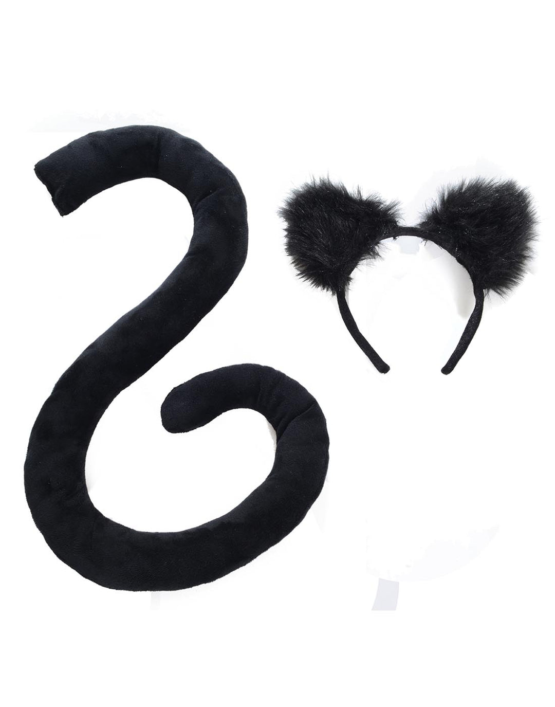 Black Animal Ear & Tail Set