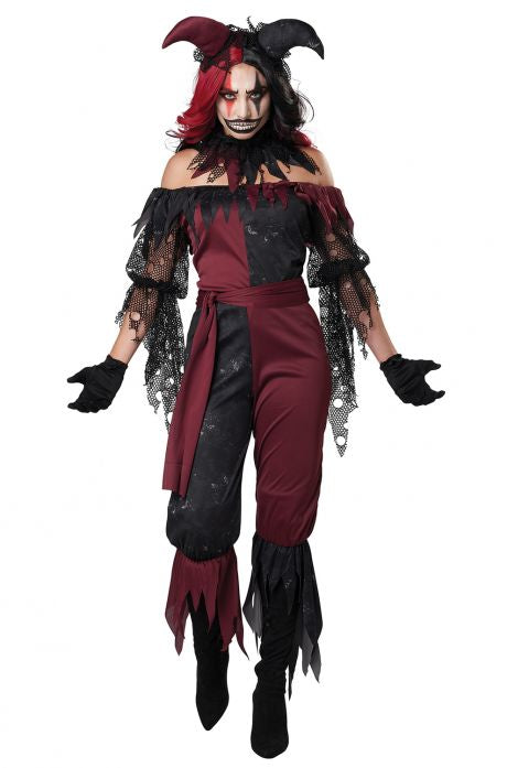 Psycho Jester Women’s Costume - Adult