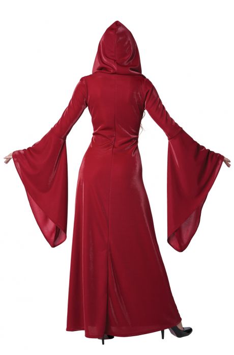 Crimson Women’s Hooded Robe