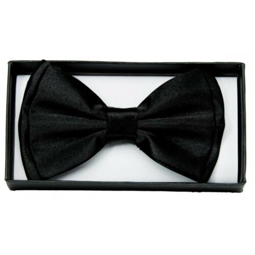 Satin Assorted Solid Color Satin Bow Tie - Adjustable