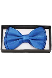 Satin Assorted Solid Color Satin Bow Tie - Adjustable
