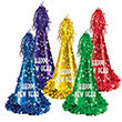 Gem Star Assorted 12.5” New Year Hat