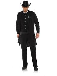 Dark Sheriff Western Costume - Adult