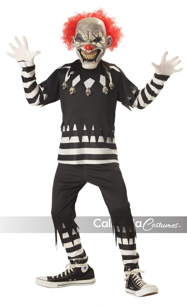 Creepy Clown Child Costume