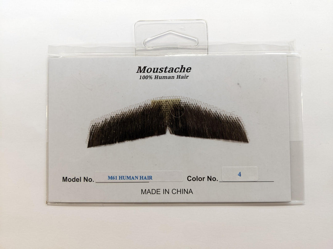 Human Hair Moustache M61