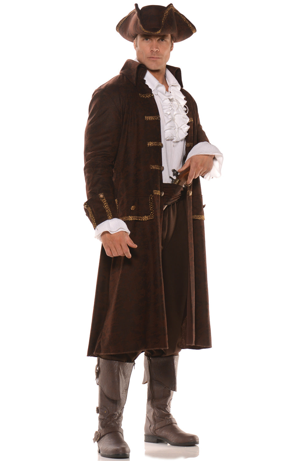Captain Barret Pirate Costme - Adult