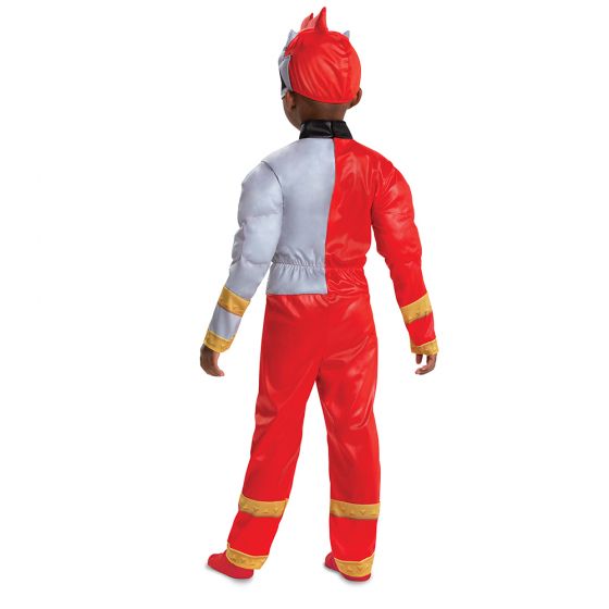 Red Power Ranger - Dino Fury Costume-Toddler