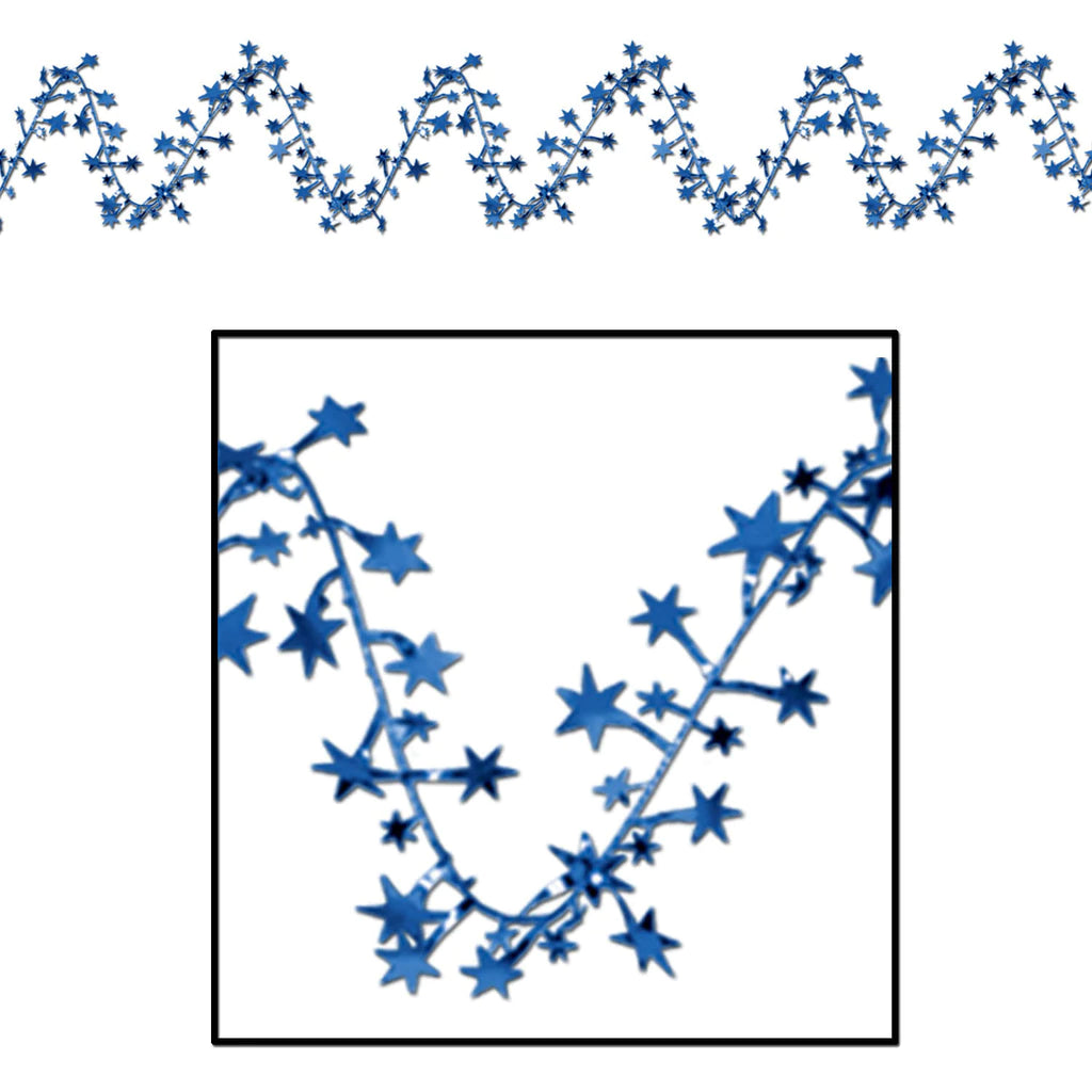 Blue Star Garland