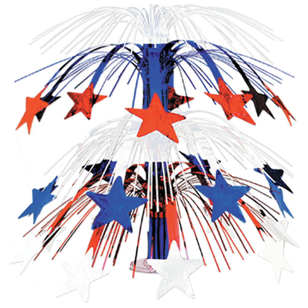 4th of July Star Centerpiece Cascade