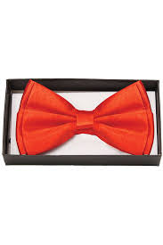 Satin Assorted Solid Color Satin Bow Tie - Adjustable