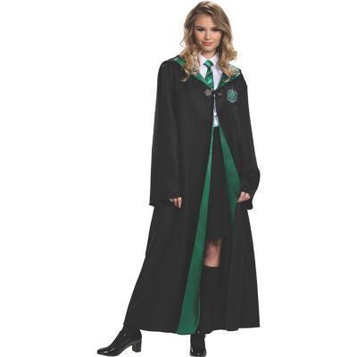 Harry Potter - Slytherin Robe Deluxe Costume - Adult