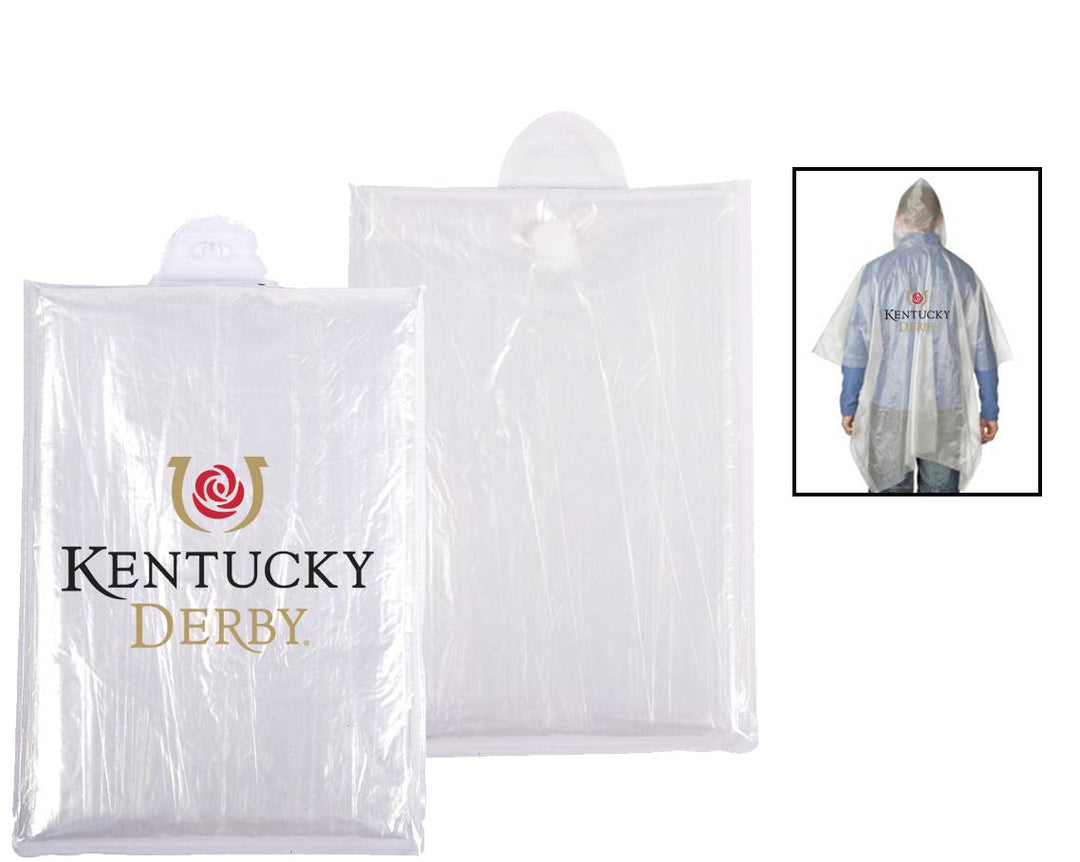 Kentucky Derby Icon Rain Poncho