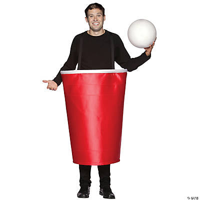 Beer Pong Cup Costume - Adult