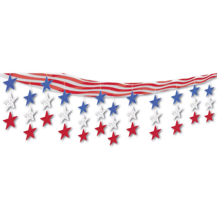 Stars And Stripes Ceiling Decor