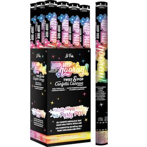 Hip Hop Hooray Metallic Confetti Cannon