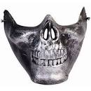 Silver Skull Half Mask