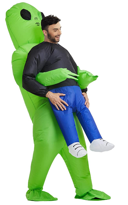 Carry Me Alien Inflatable Costume