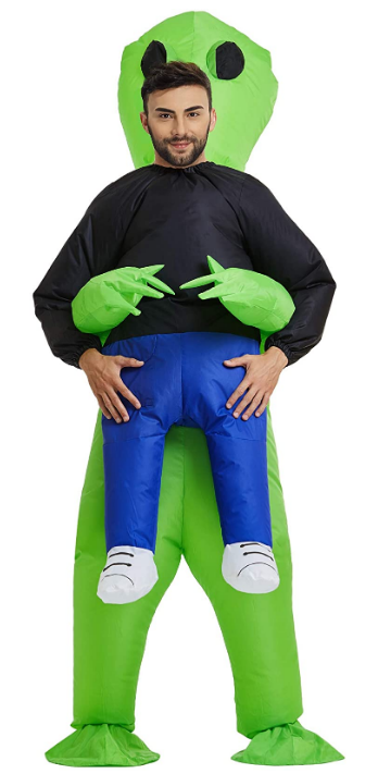 Carry Me Alien Inflatable Costume