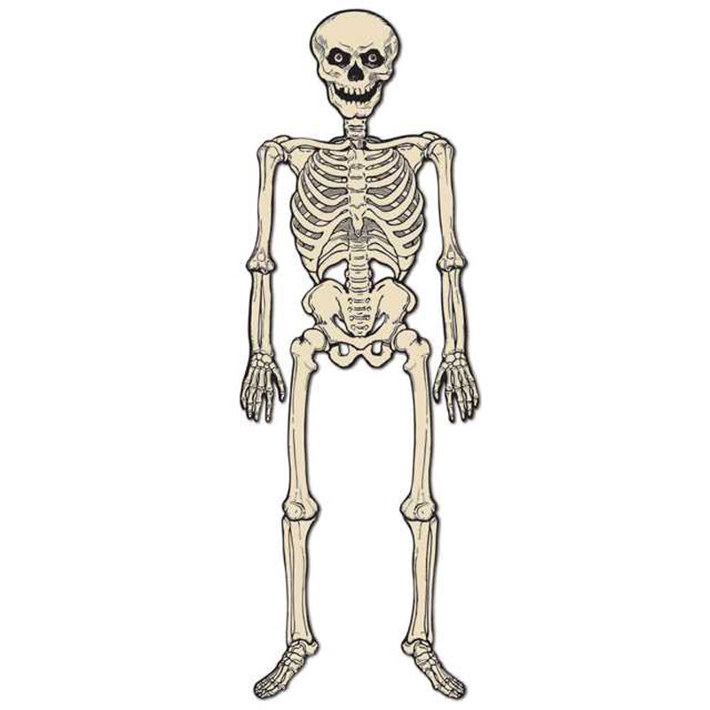 Halloween Jointed Skeleton- Vintage Beistle